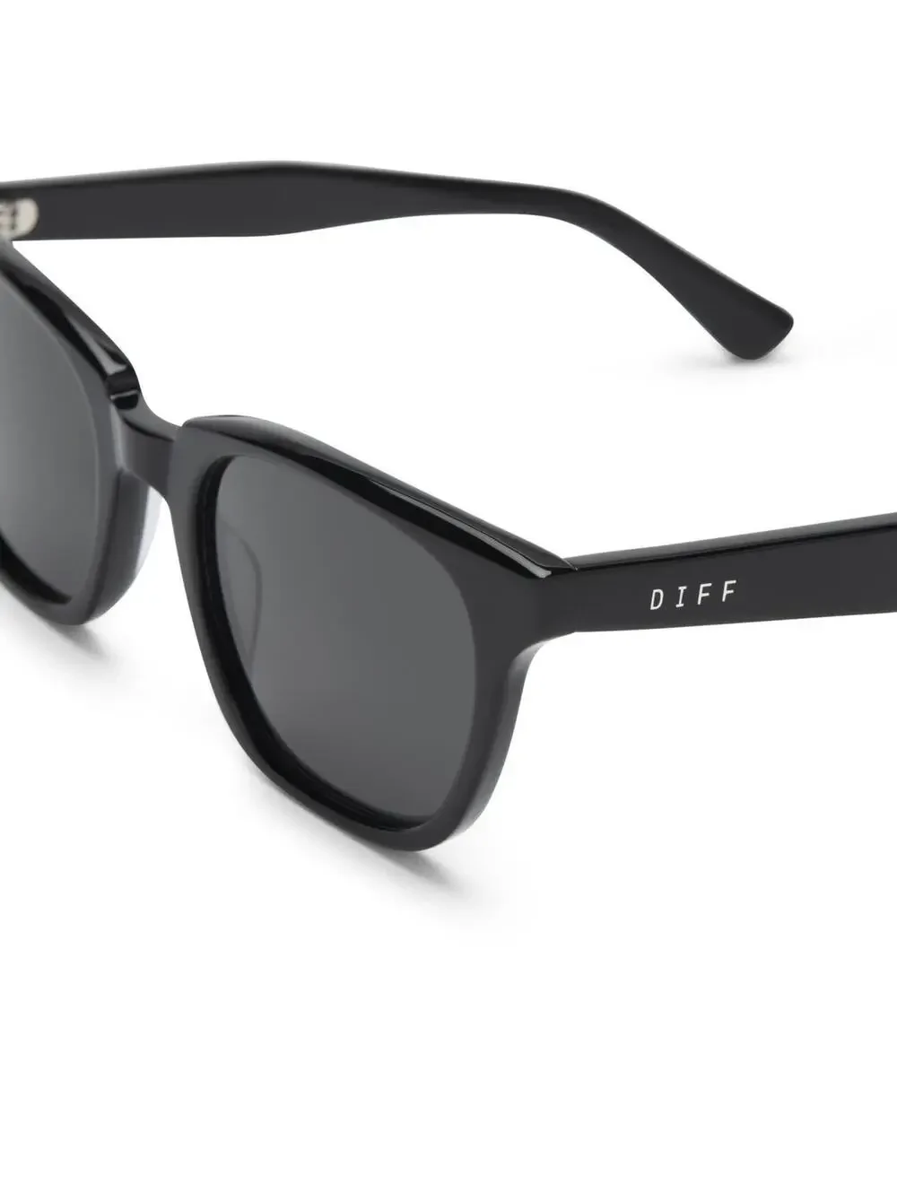 DIFF Colton Black Grey Polarized Sunglasses